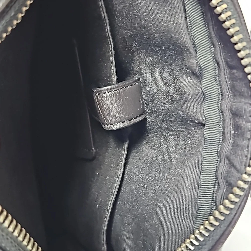 COACH HOUSTON FLIGHT BAG IN SIGNATURE CANVAS BROWN/ BLACK